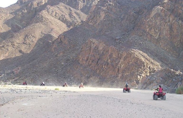 Kombi-Wüstentour in El Quseir: Quad, Jeep, Buggy und Kamelreiten