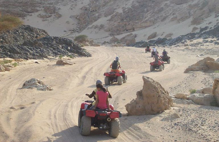 Quad Tour am Nachmittag durch die Wüste von El Quseir