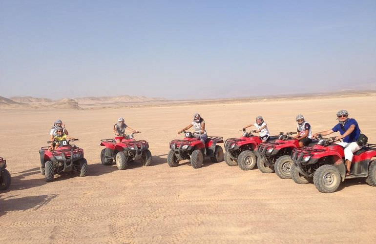 Quad Tour am Nachmittag durch die Wüste von El Quseir