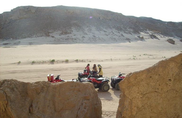 Quad Tour am Nachmittag durch die Wüste von El Quseir