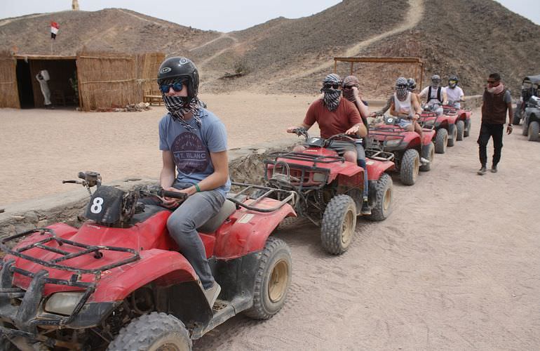 Quad Tour am Nachmittag durch die Wüste von El Quseir