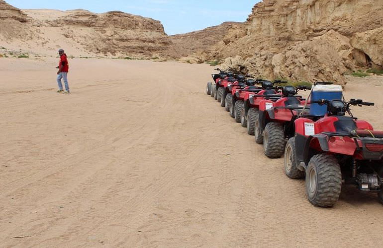 Quad Tour am Nachmittag durch die Wüste von El Quseir